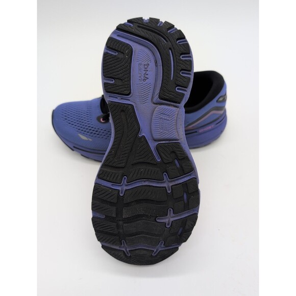Brooks Ghost 15 1203801B544 Womens 8.5 Running Shoes Purple Black Lace Sneakers - Picture 10 of 10